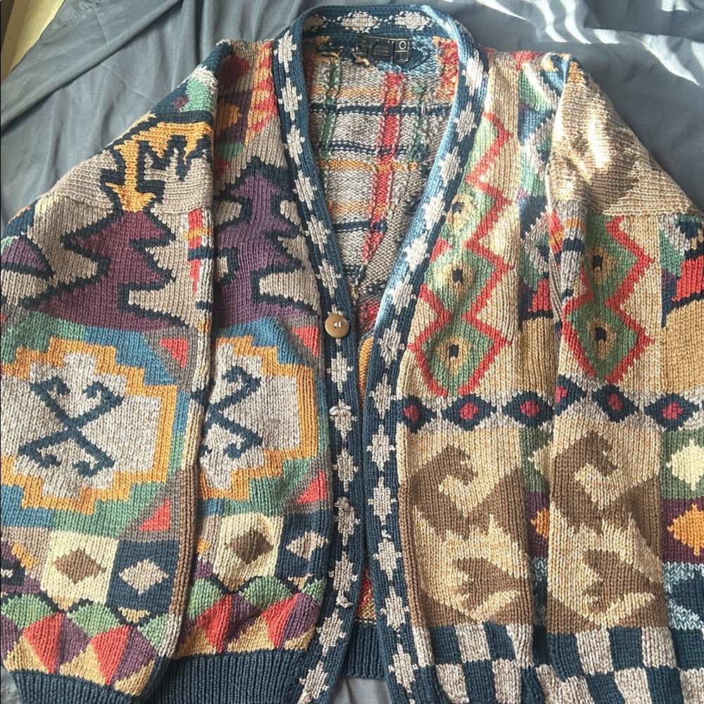 Hand knitted Peruvian Sweater